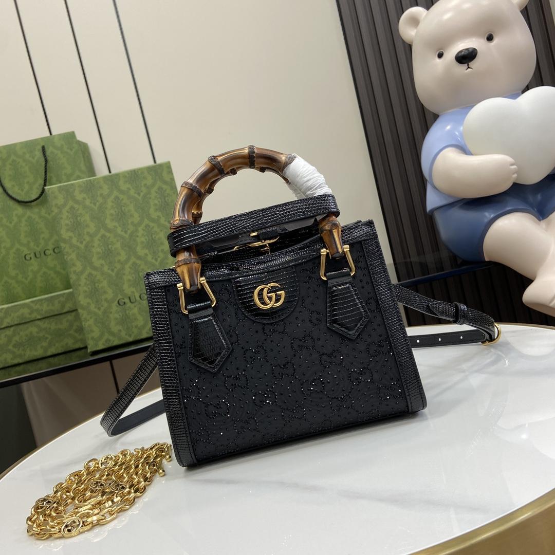 Gucci Diana Mini Tote Bag - PerfectKickZ