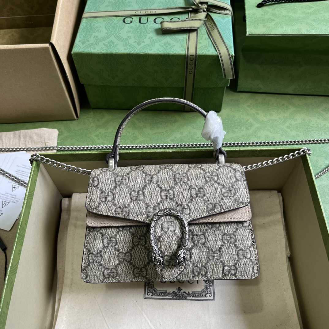 Gucci Dionysus Mini Top Handle Bag (18x 12x 6cm)  - PerfectKickZ