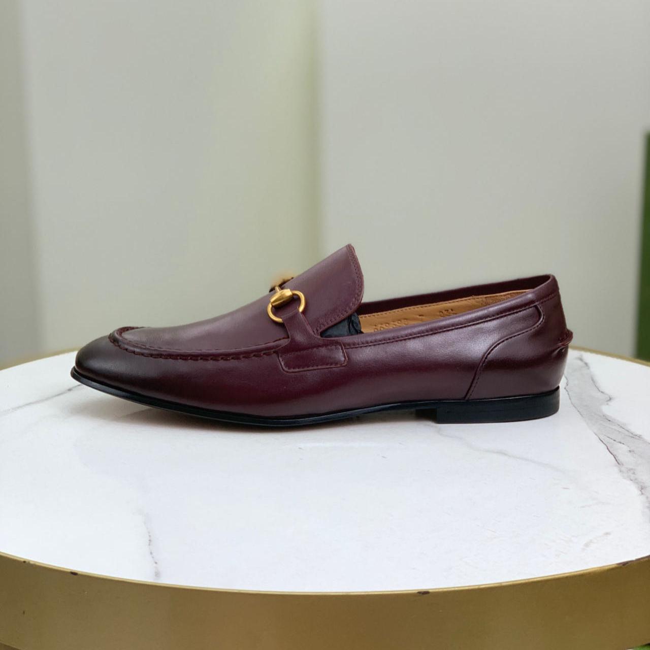 Gucci Jordaan Leather Loafer - PerfectKickZ