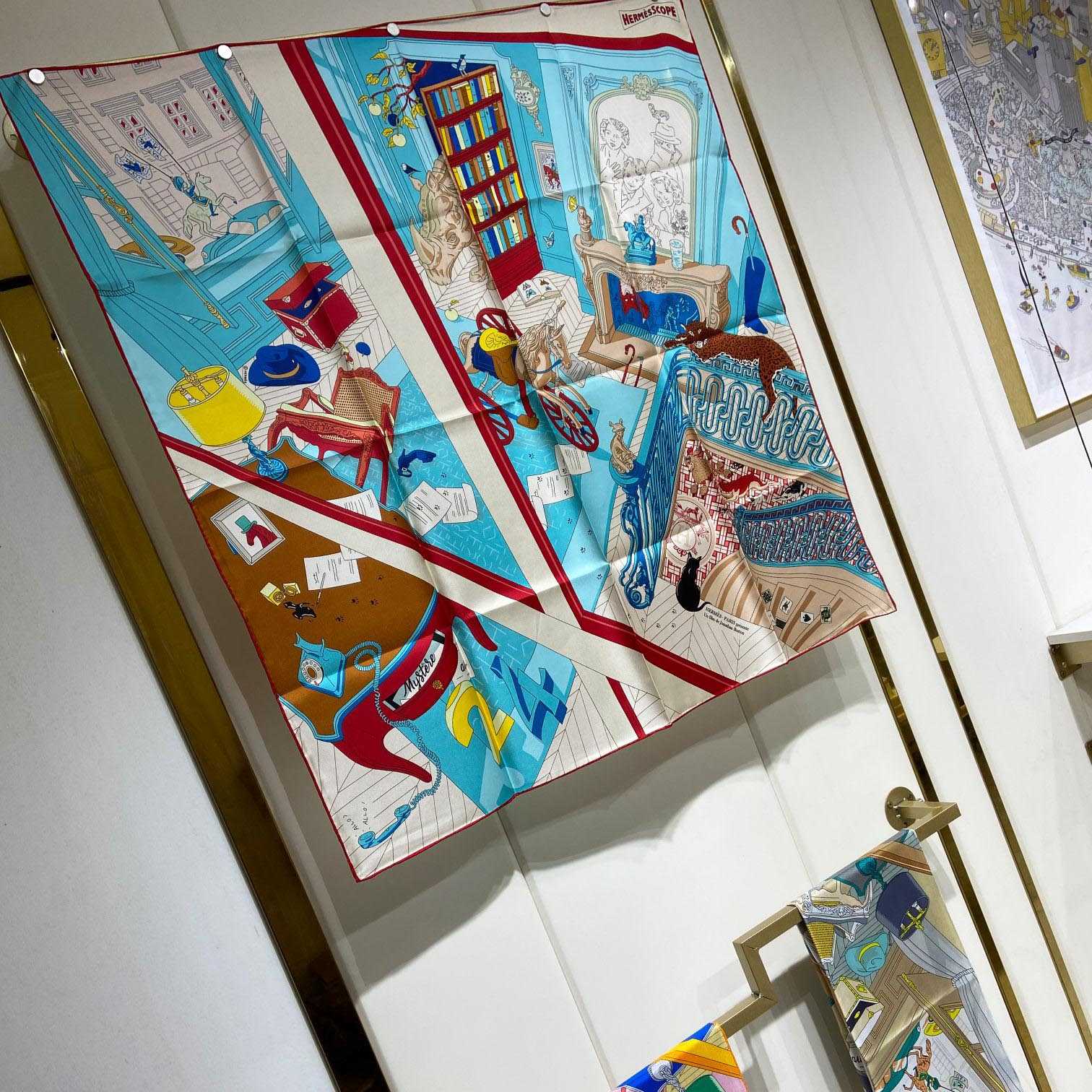 Hermes Mystere Au 24 Scarf 90 - PerfectKickZ