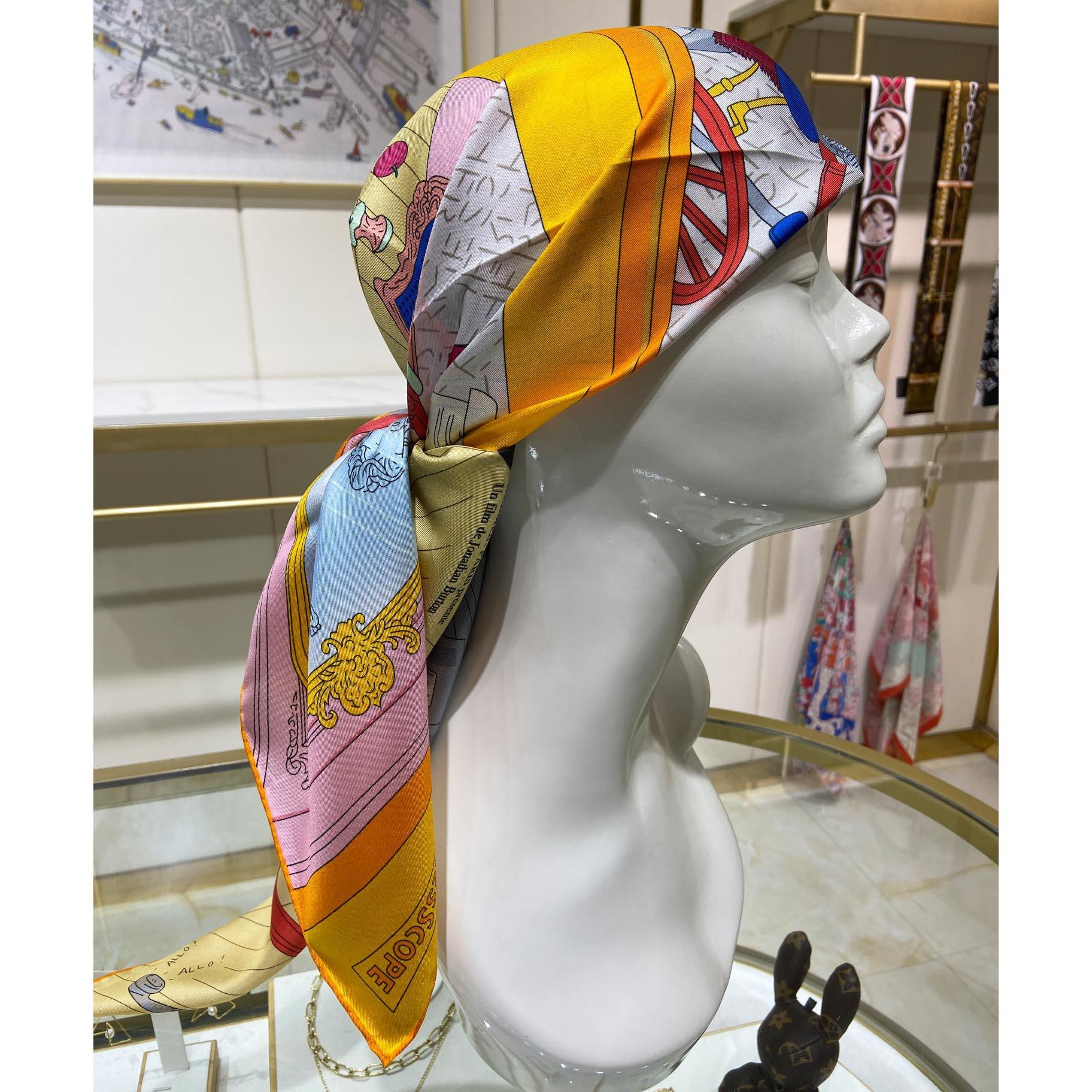 Hermes Mystere Au 24 Scarf 90 - PerfectKickZ