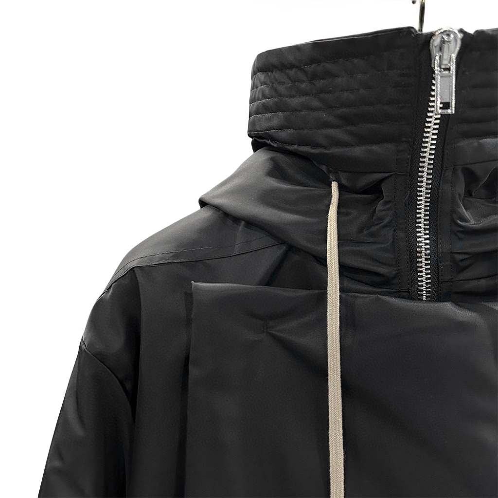 Rick Owens Drkshdw Extra-long Sleeve Parka Jacket - PerfectKickZ
