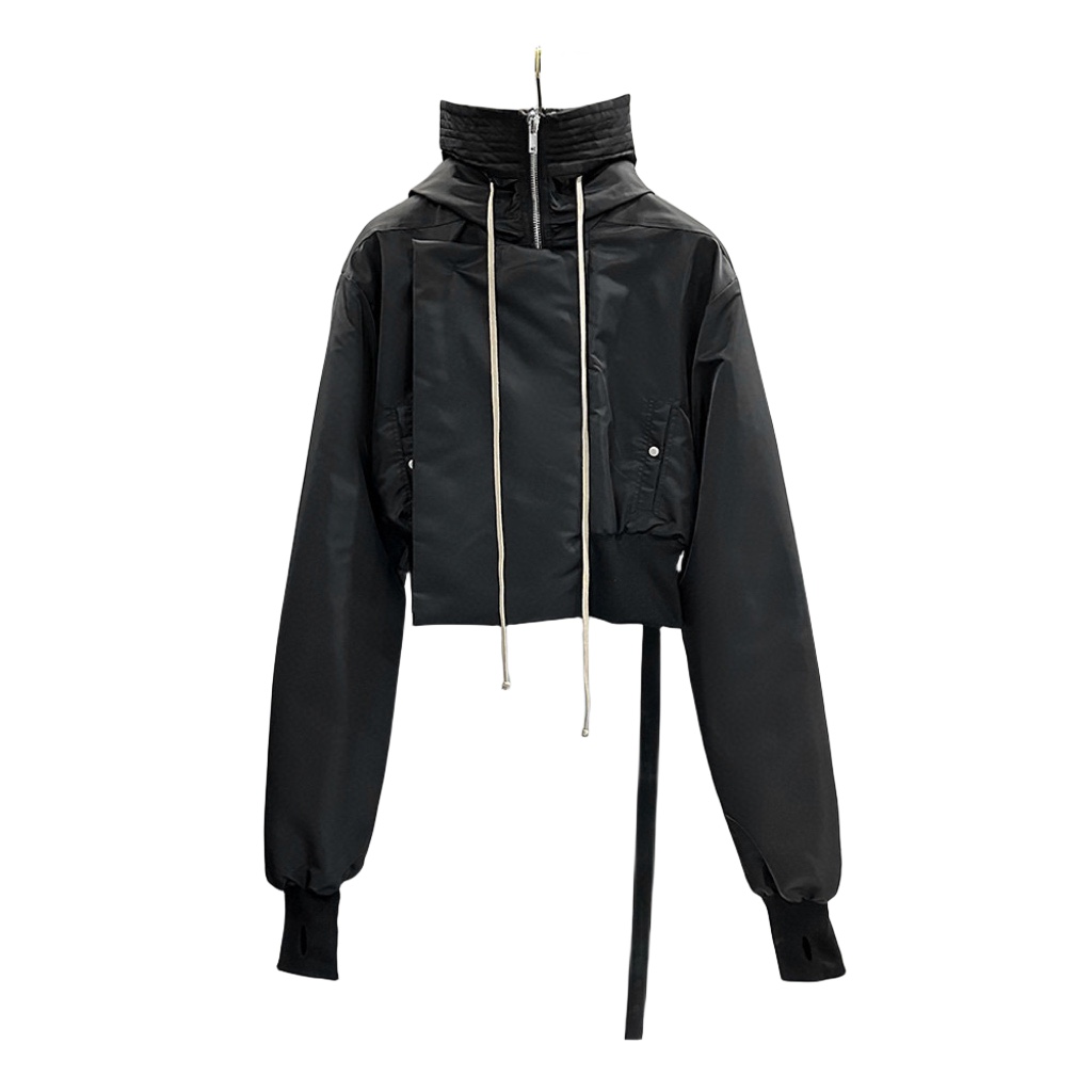 Rick Owens Drkshdw Extra-long Sleeve Parka Jacket - PerfectKickZ