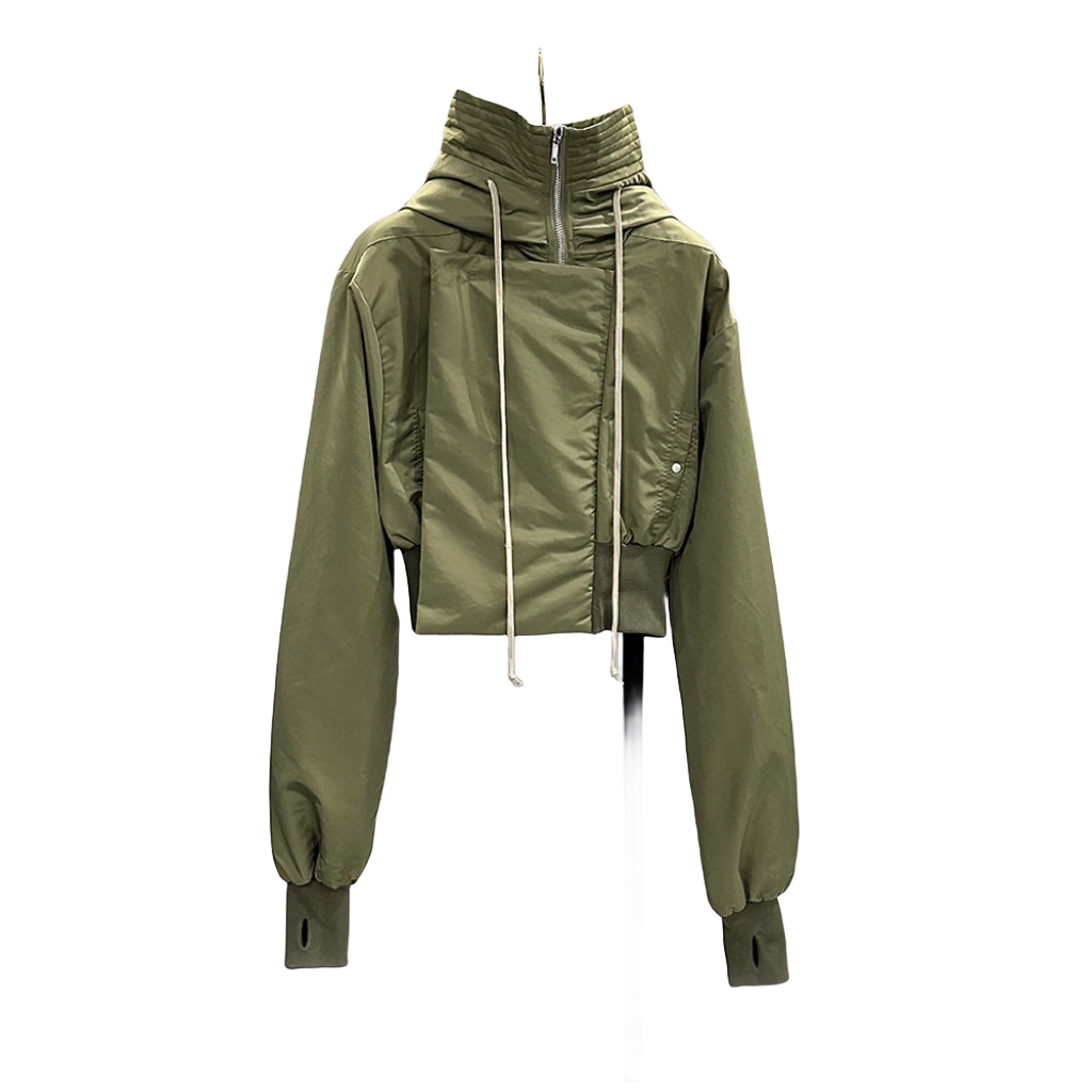 Rick Owens Drkshdw Extra-long Sleeve Parka Jacket - PerfectKickZ