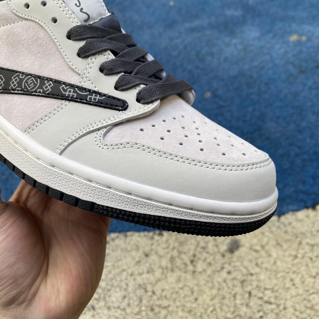Tracis Scott x Air Jordan 1 Low Golf Sneaker   DZ4137-708 - PerfectKickZ