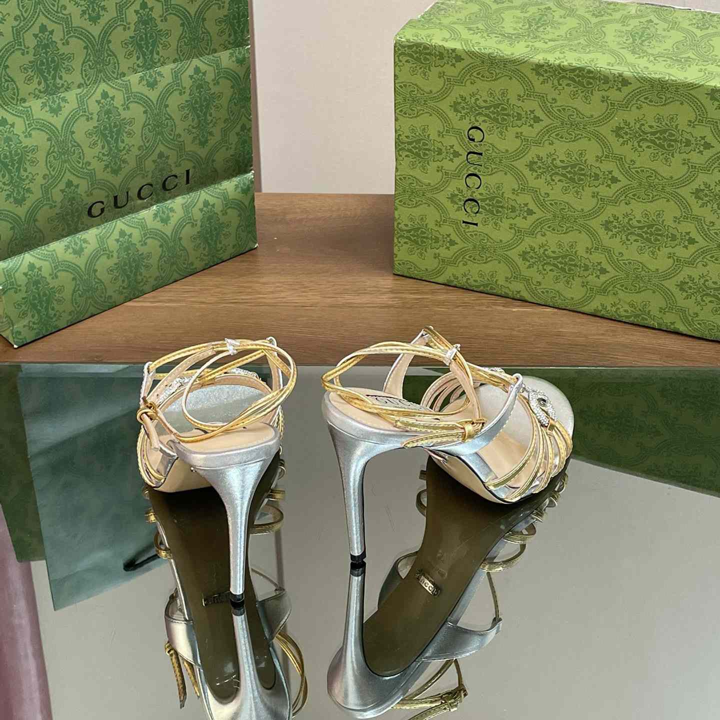 Gucci Women's Horsebit Sandal - PerfectKickZ
