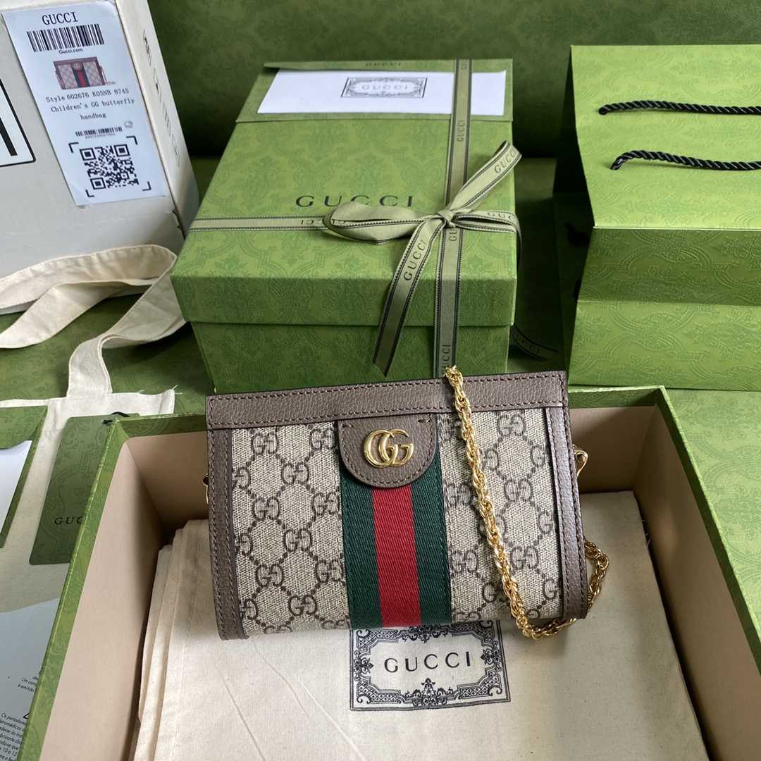Gucci Ophidia GG Mini Crossbody Bag (19*14*6cm) - PerfectKickZ