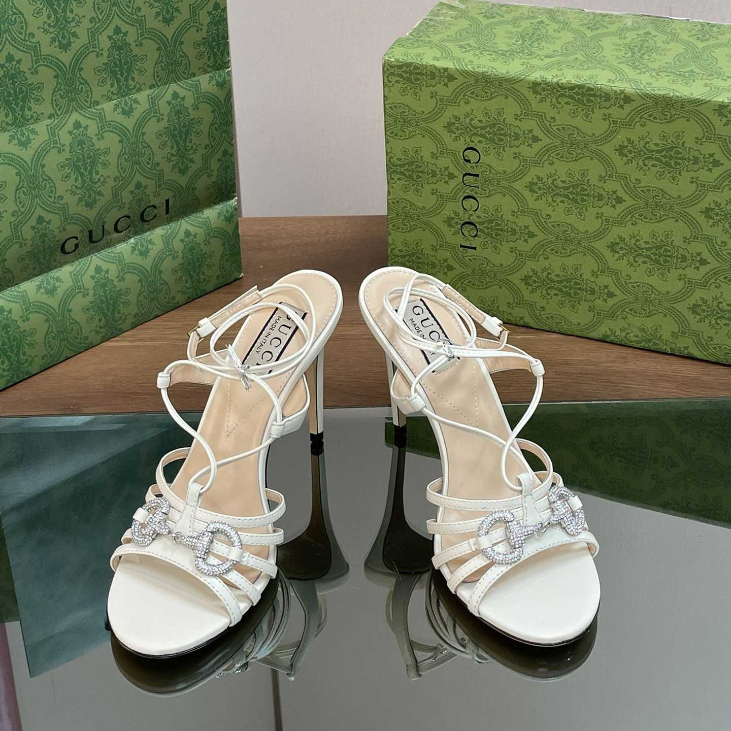 Gucci Women's Horsebit Sandal - PerfectKickZ