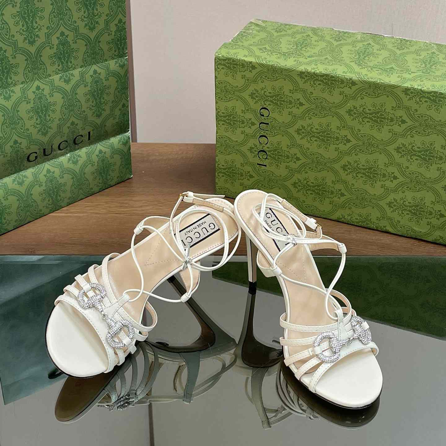Gucci Women's Horsebit Sandal - PerfectKickZ