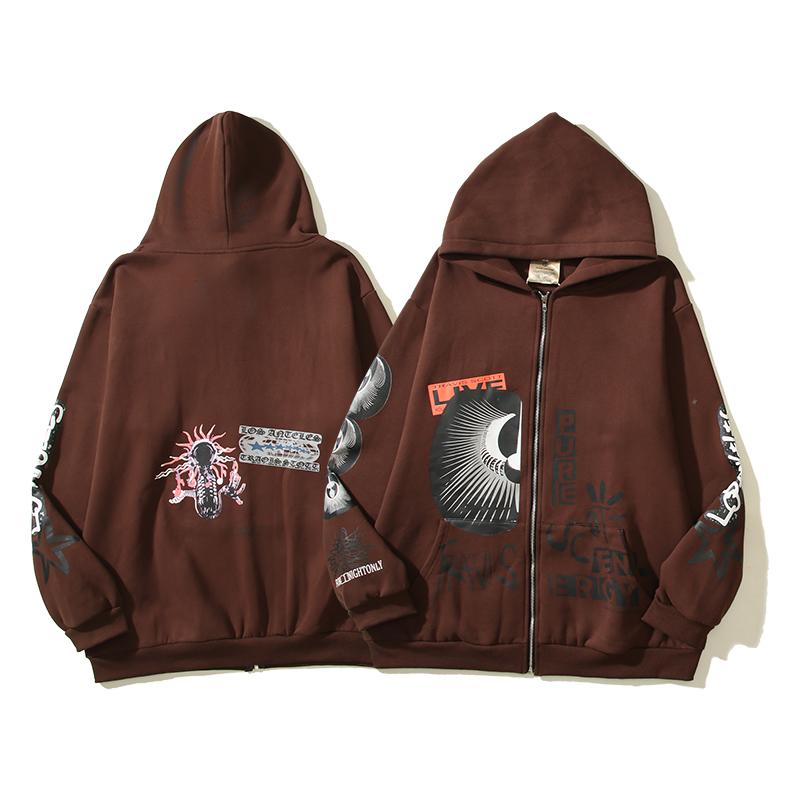Travis Scott "O2 Pure" Zip Up Hoodie - PerfectKickZ