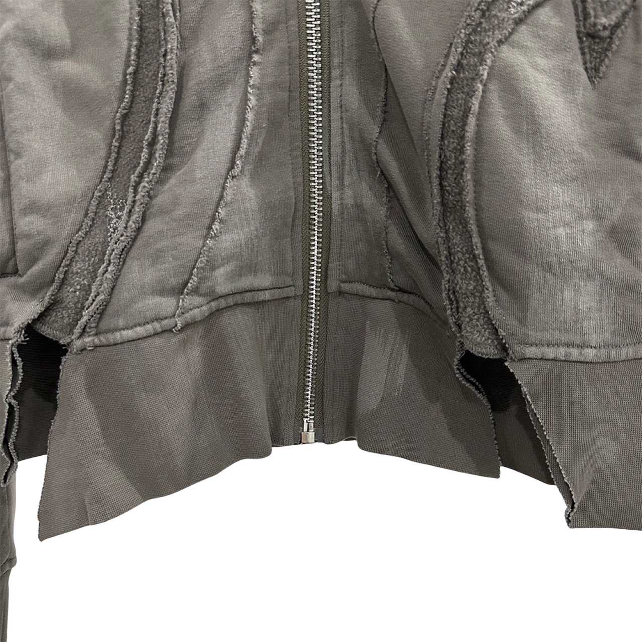 Rick Owens Drkshdw Cropped Zip-up Hoodie - PerfectKickZ