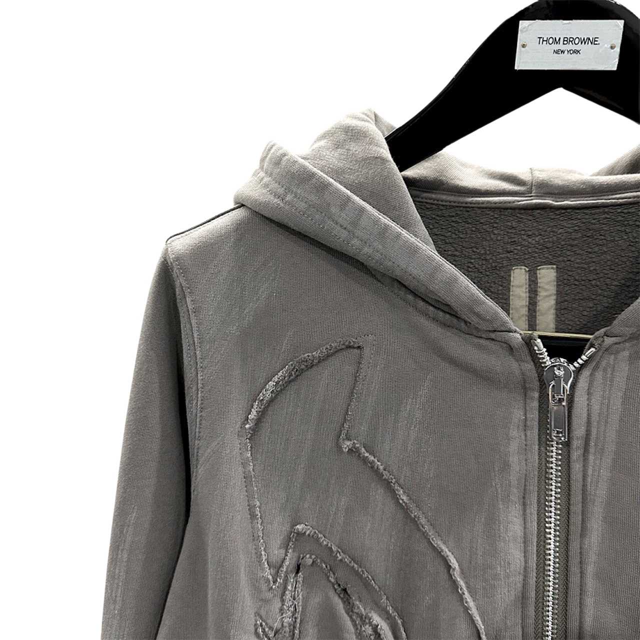 Rick Owens Drkshdw Cropped Zip-up Hoodie - PerfectKickZ