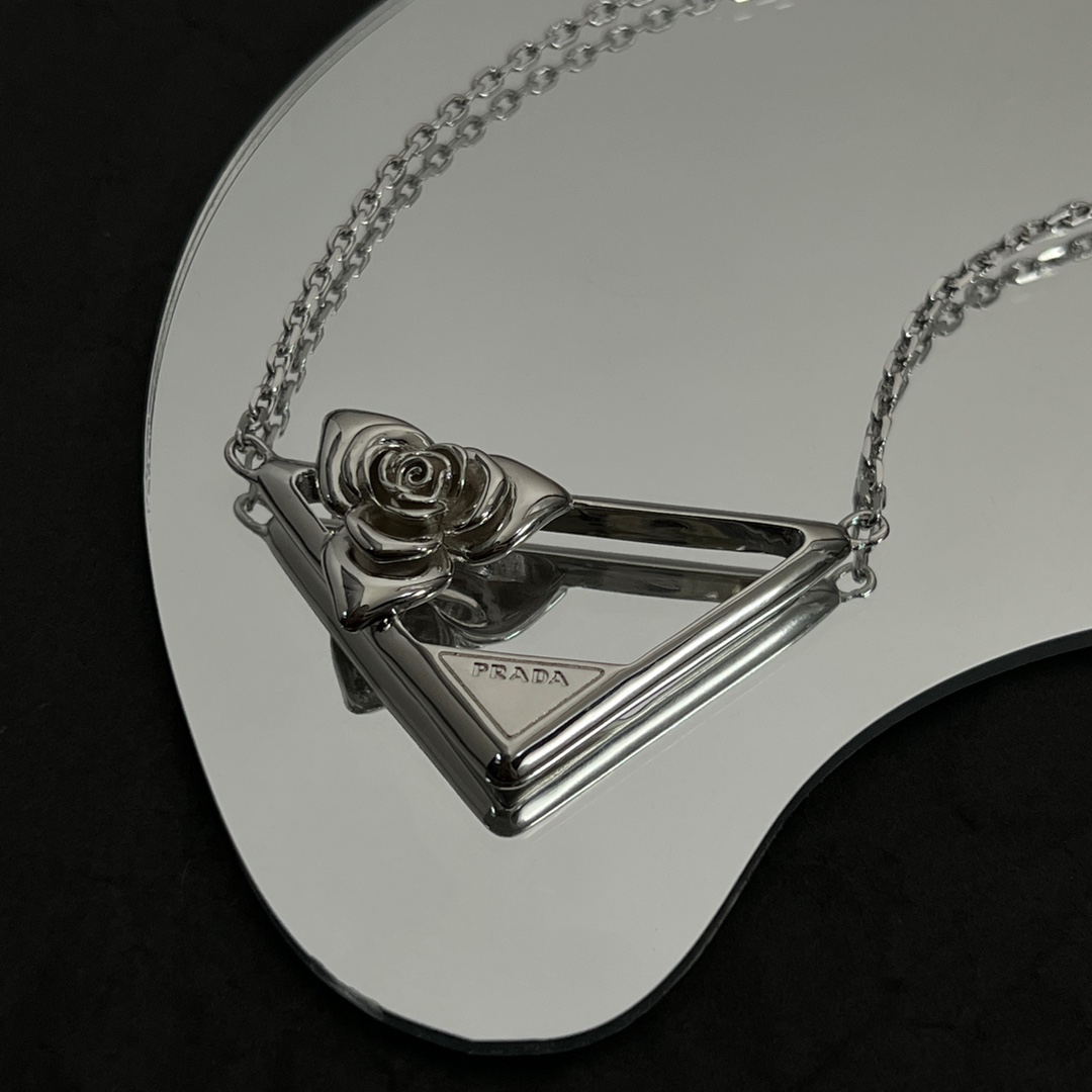 Prada Metal Necklace - PerfectKickZ