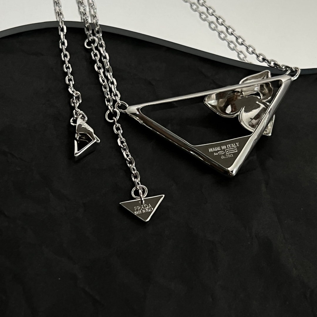 Prada Metal Necklace - PerfectKickZ