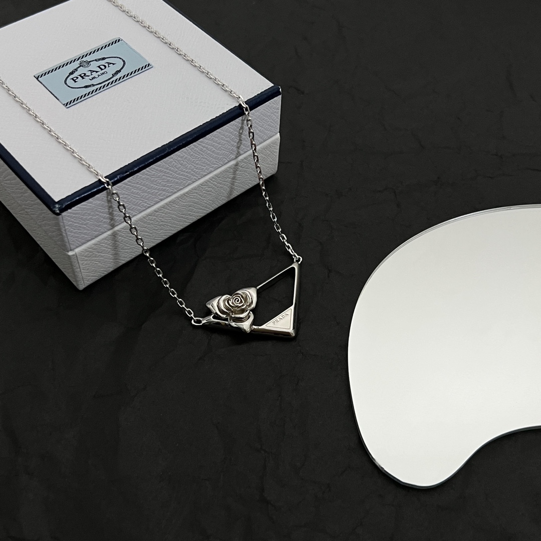 Prada Metal Necklace - PerfectKickZ