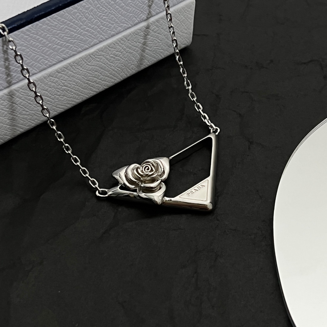 Prada Metal Necklace - PerfectKickZ