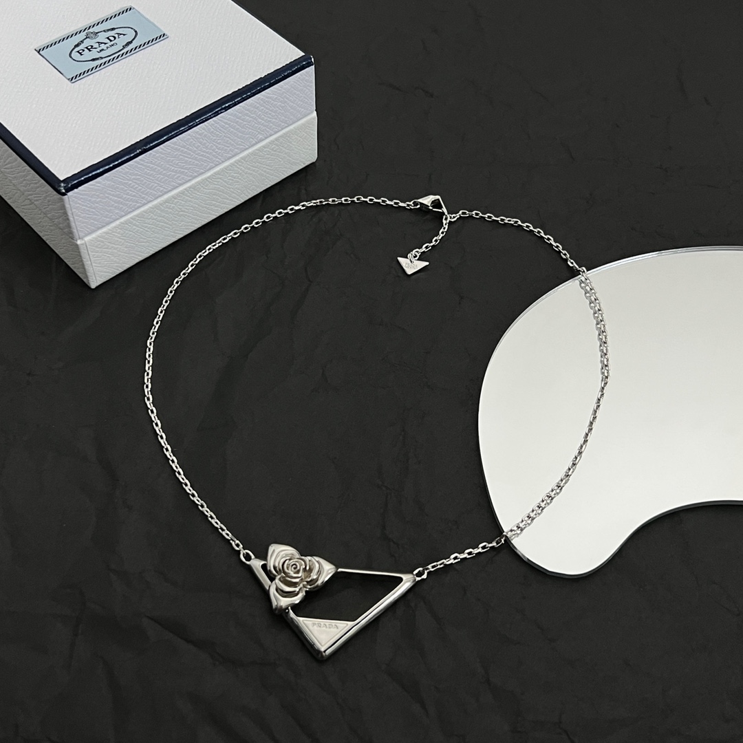 Prada Metal Necklace - PerfectKickZ