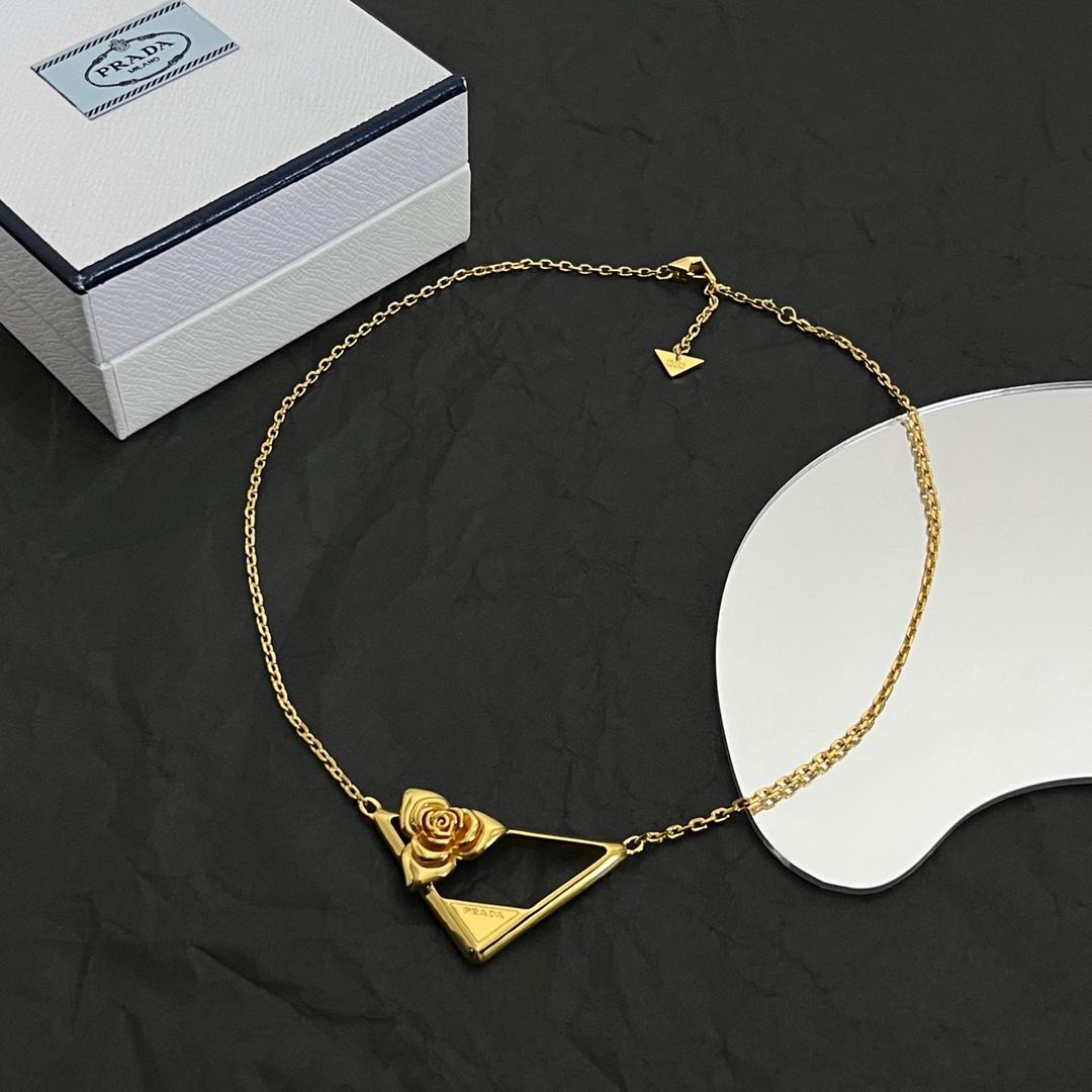 Prada Metal Necklace - PerfectKickZ