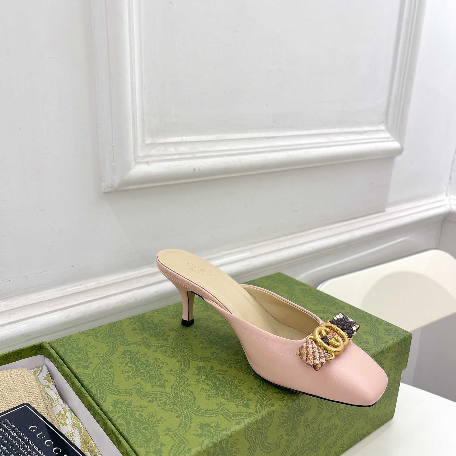 Gucci Women's Interlocking G Mule - PerfectKickZ