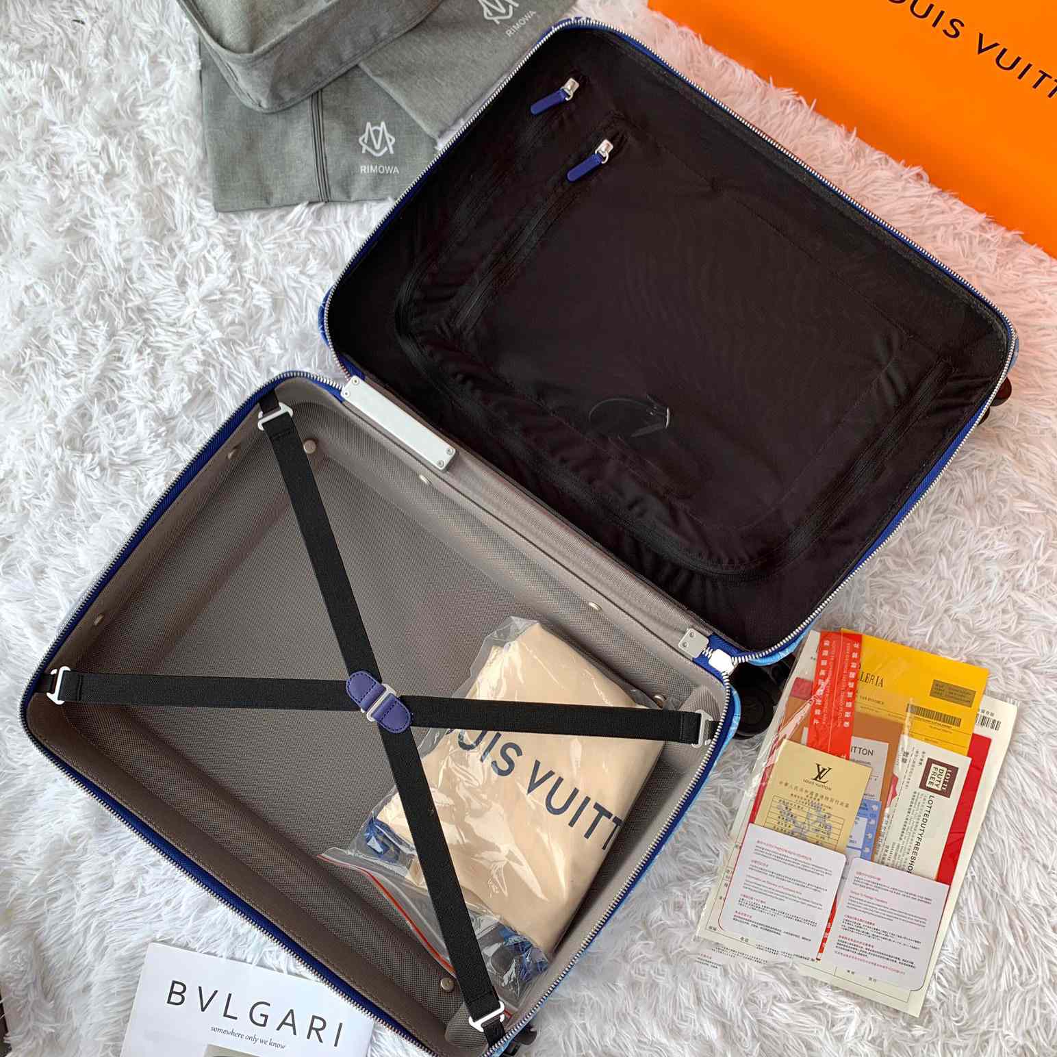Louis Vuitton Horizon Clouds Monogram 55 Blue - PerfectKickZ