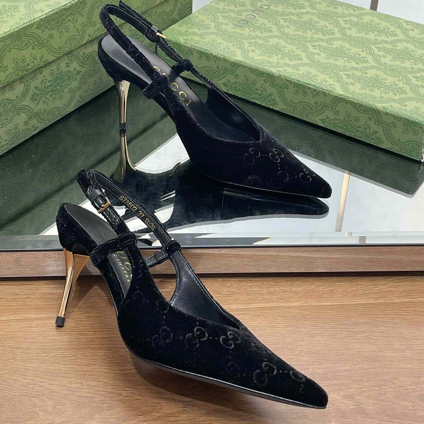 Gucci Women's GG Slingback Pump - PerfectKickZ