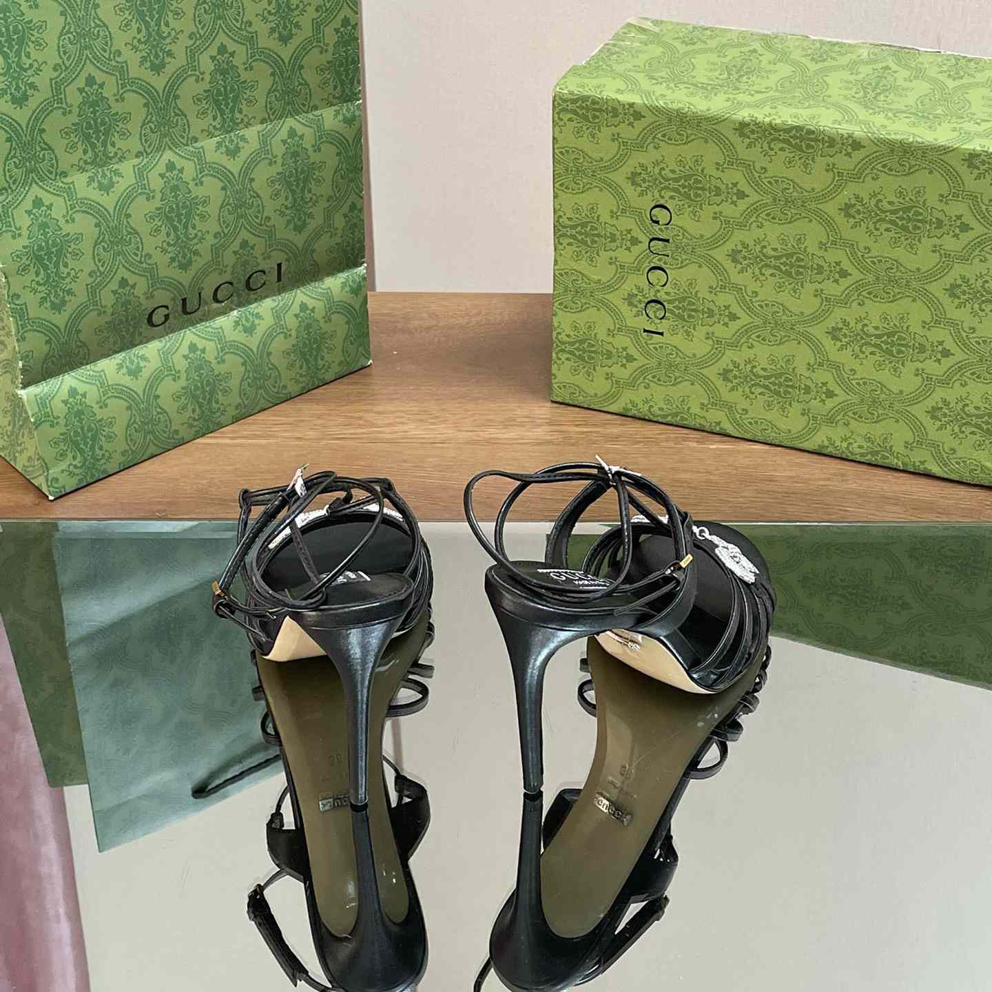 Gucci Women's Horsebit Sandal - PerfectKickZ