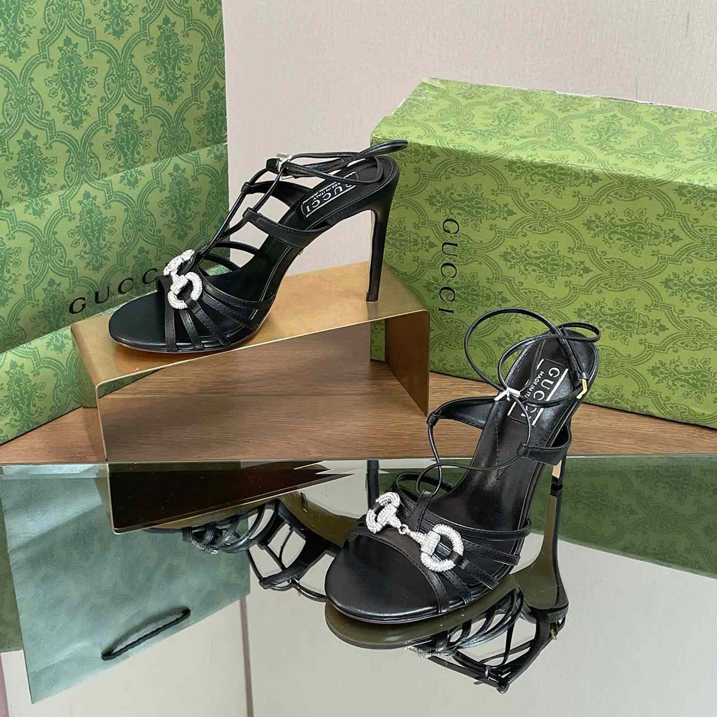 Gucci Women's Horsebit Sandal - 
