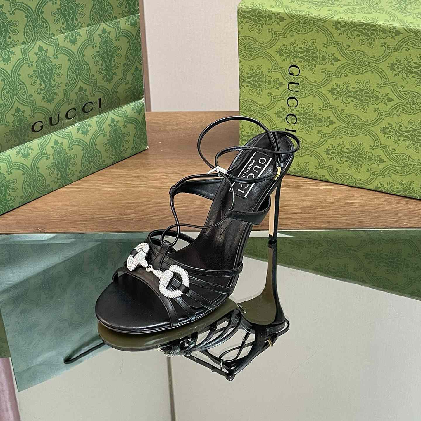 Gucci Women's Horsebit Sandal - 