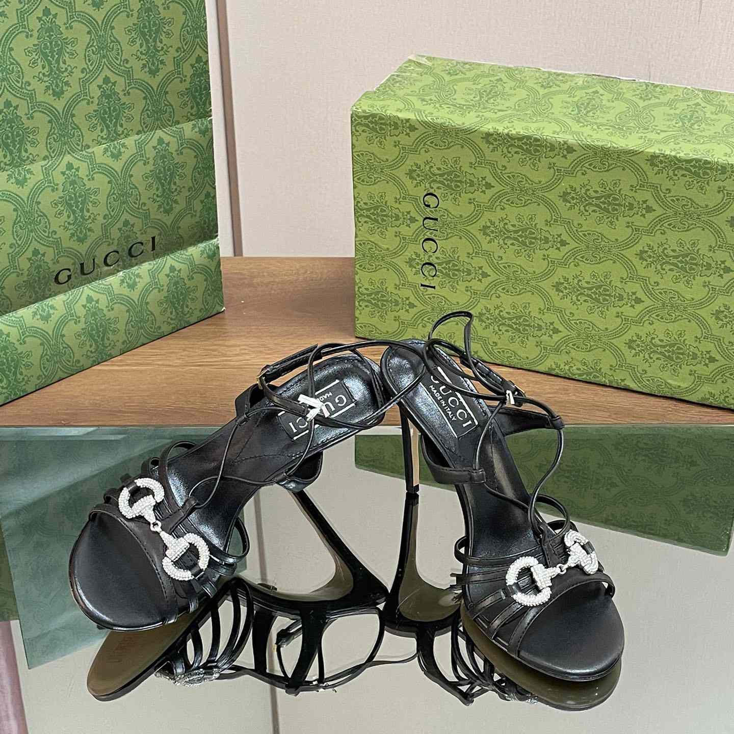 Gucci Women's Horsebit Sandal - 