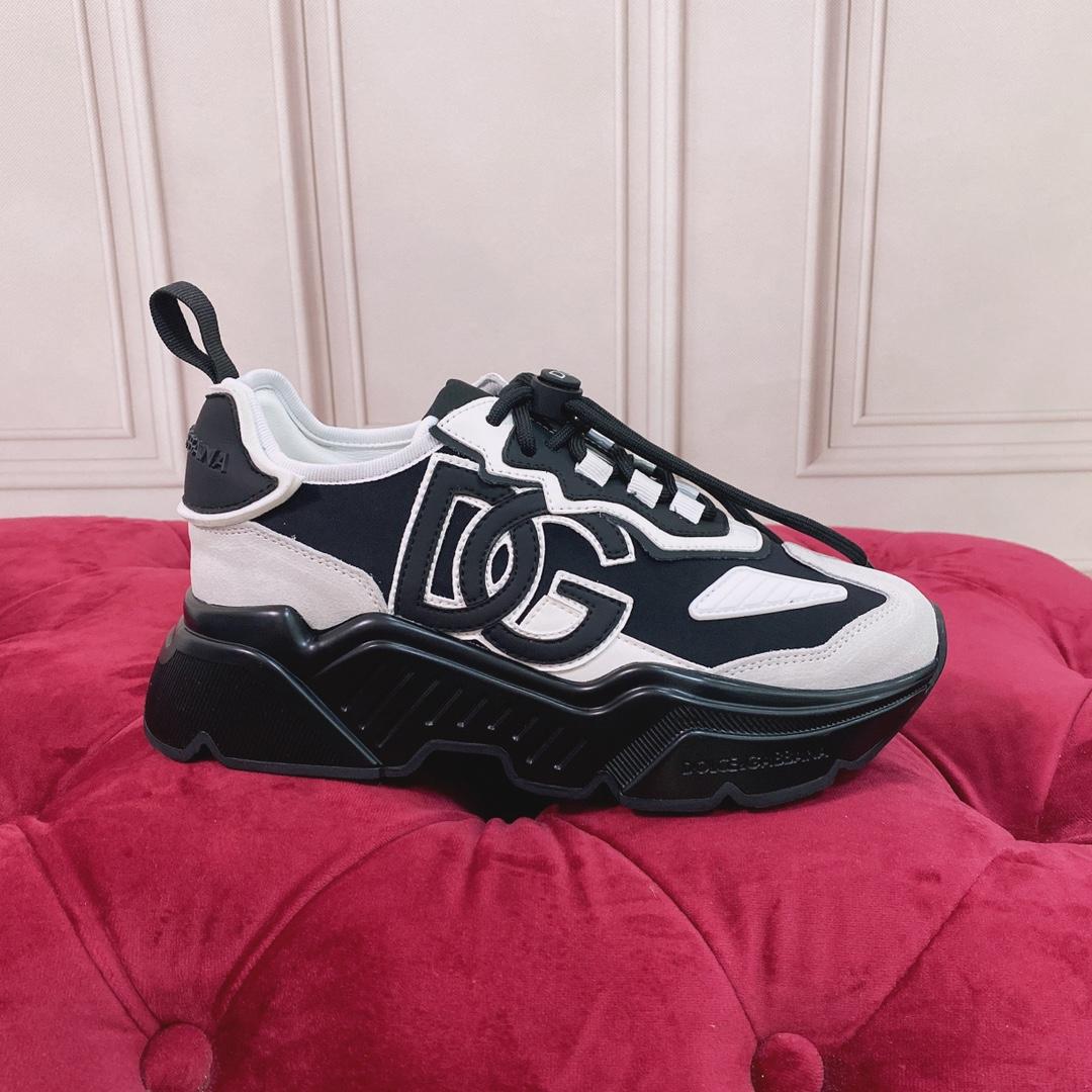 Dolce & Gabbana Mixed-materials Daymaster Sneakers - PerfectKickZ