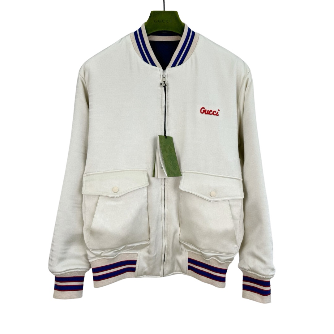 Gucci Reversible Nylon Canvas Jacket - 