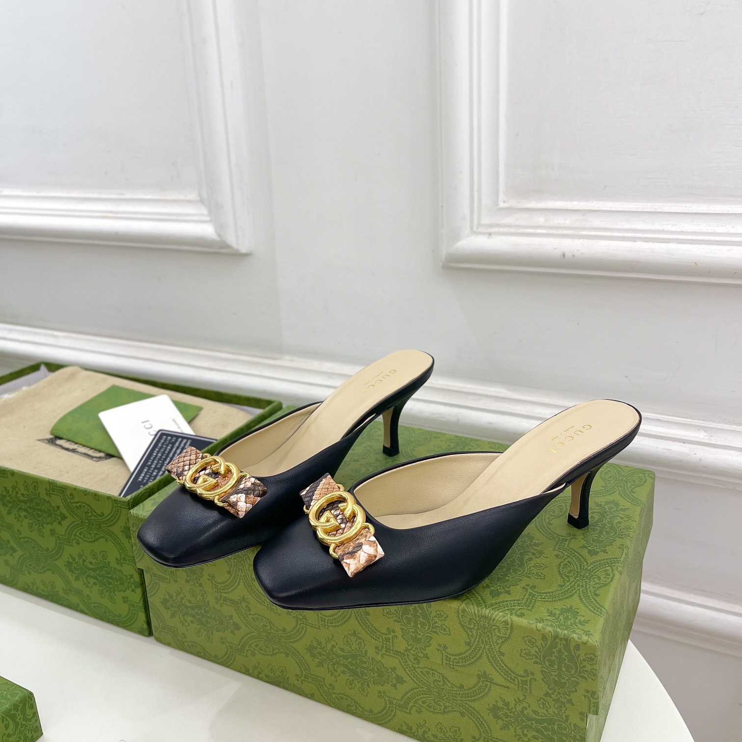 Gucci Women's Interlocking G Mule - PerfectKickZ