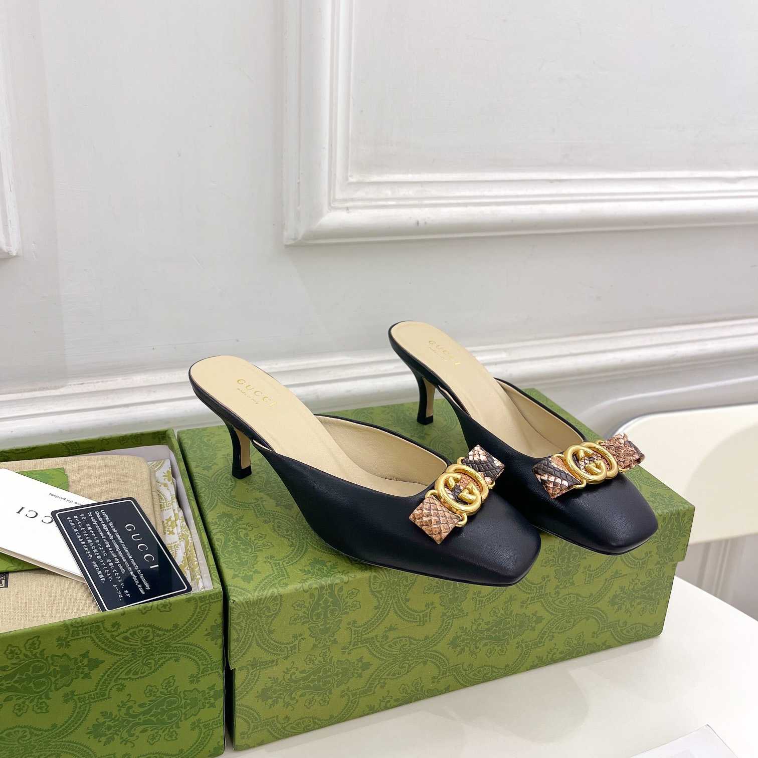 Gucci Women's Interlocking G Mule - PerfectKickZ