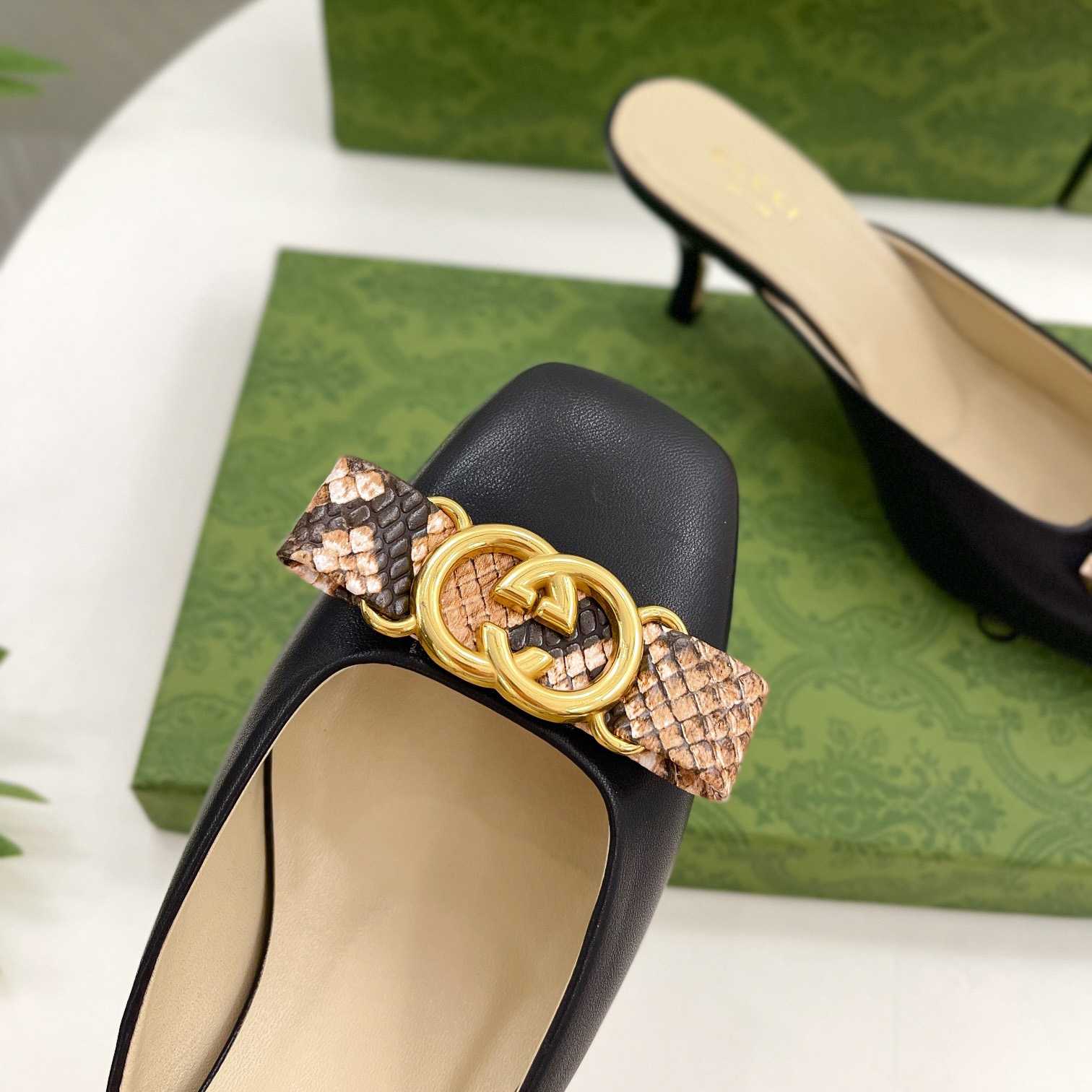 Gucci Women's Interlocking G Mule - PerfectKickZ