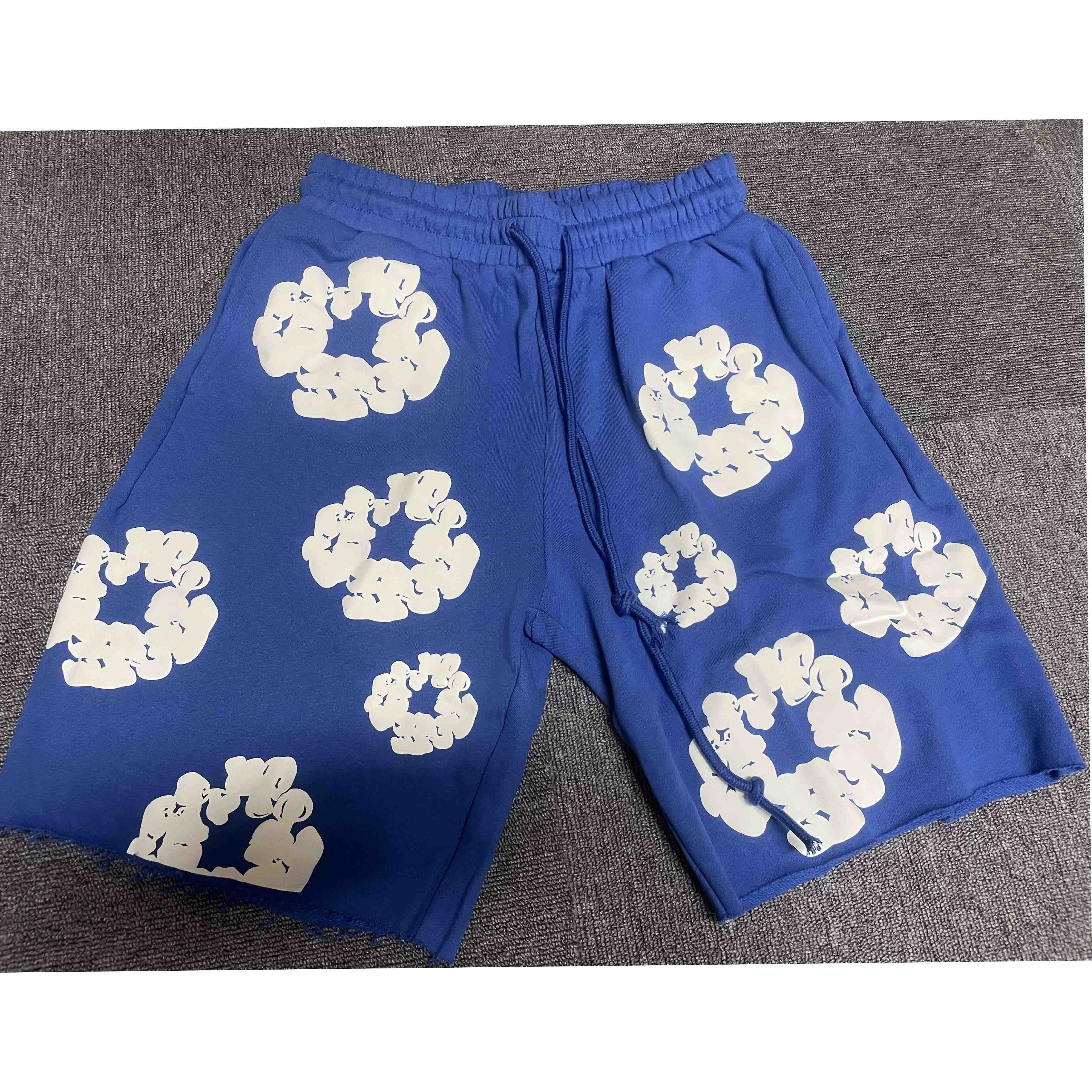 Denim Tears Cotton Wreath Sweat Shorts - PerfectKickZ