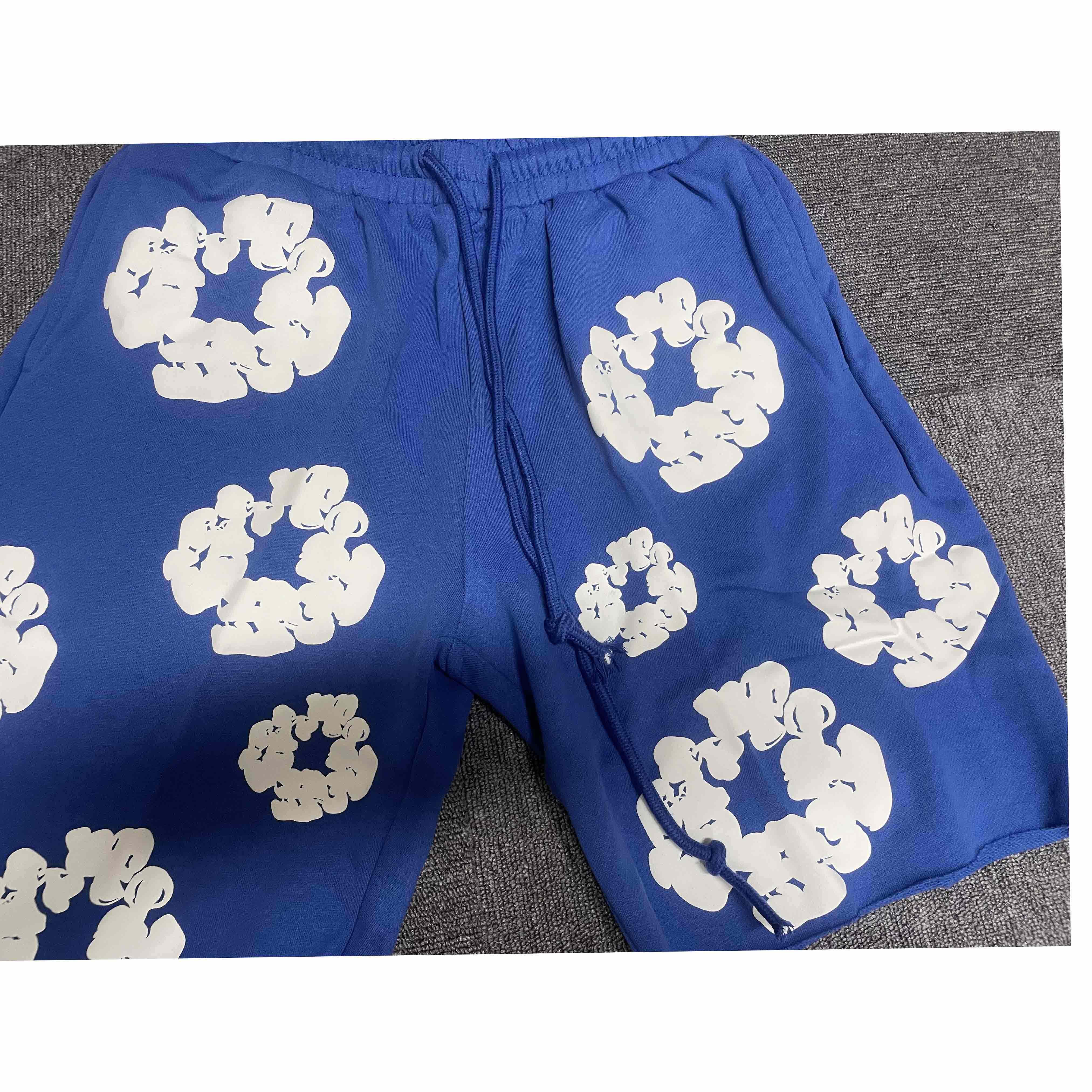 Denim Tears Cotton Wreath Sweat Shorts - PerfectKickZ