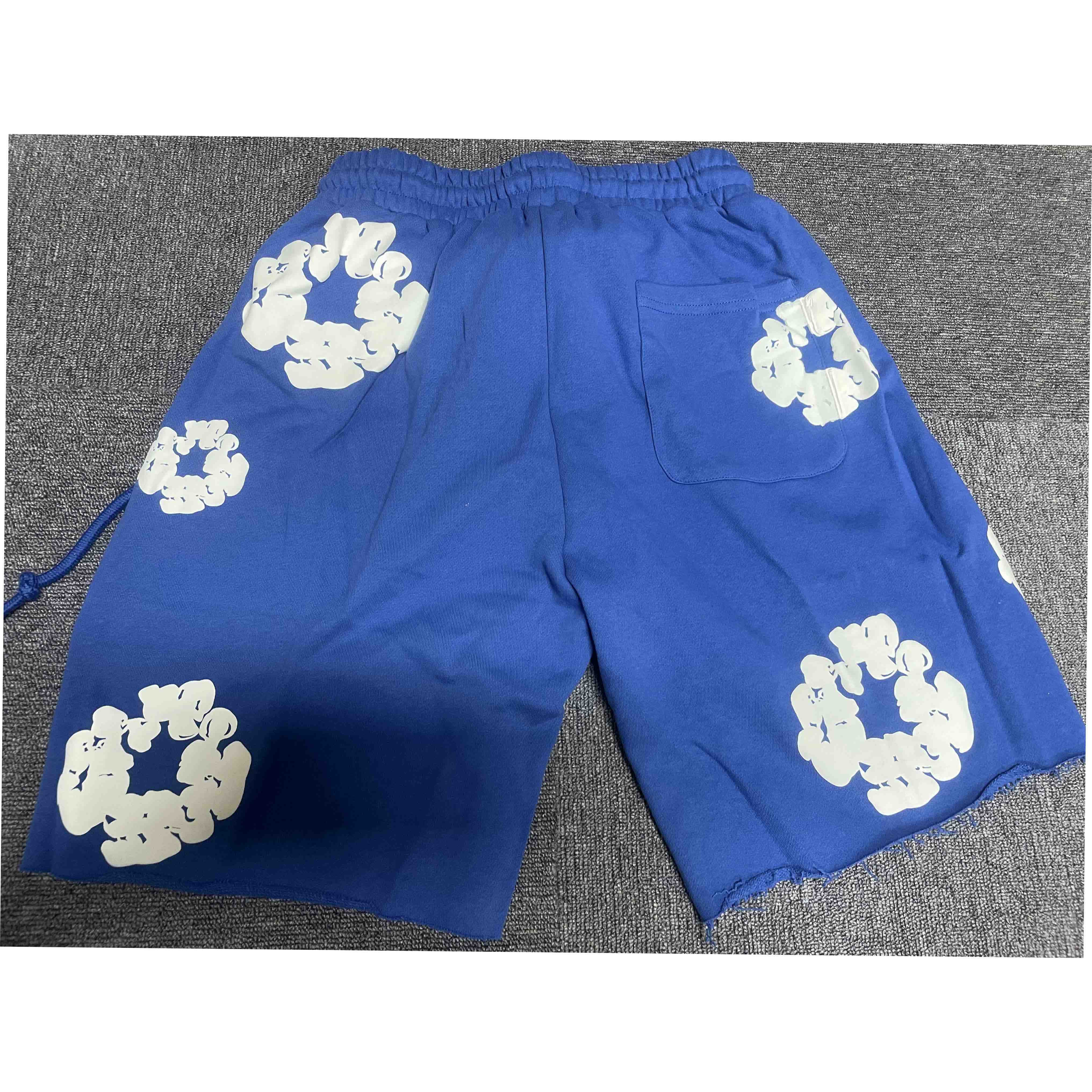 Denim Tears Cotton Wreath Sweat Shorts - PerfectKickZ