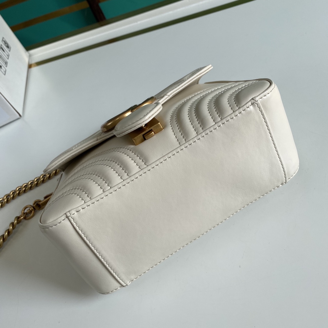 Gucci GG Marmont Mini Top Handle Bag - PerfectKickZ