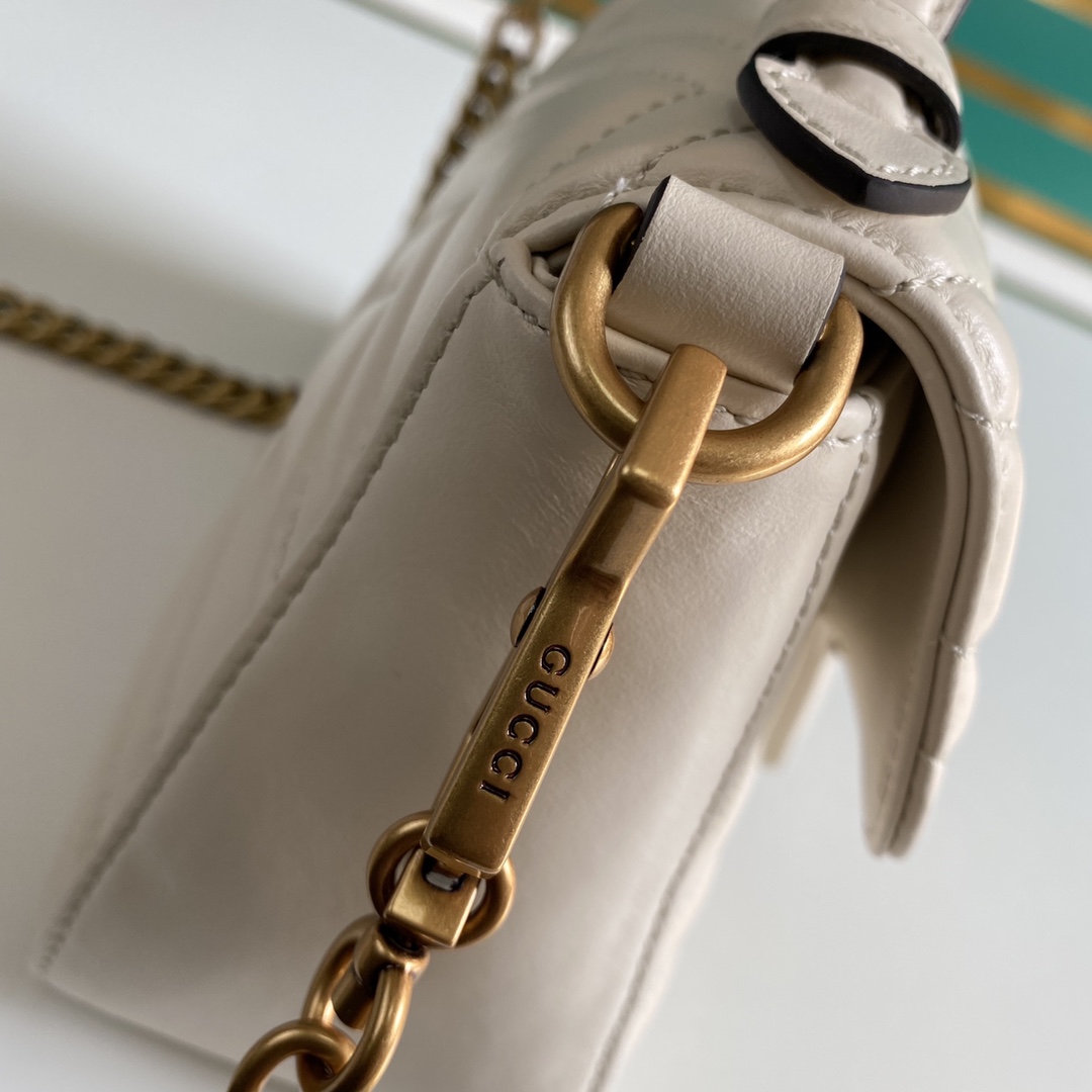 Gucci GG Marmont Mini Top Handle Bag - PerfectKickZ