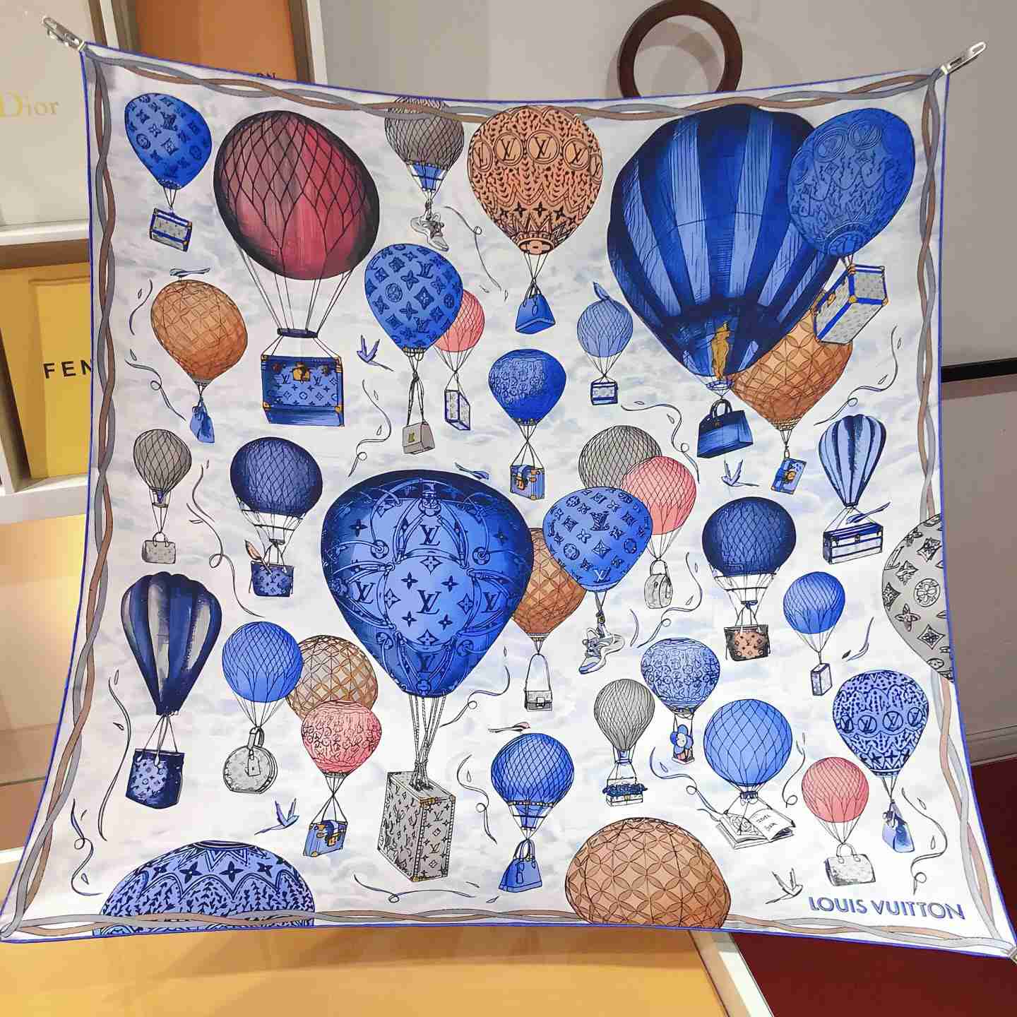 Louis Vuitton Up And Away Square 90   M78448 - PerfectKickZ