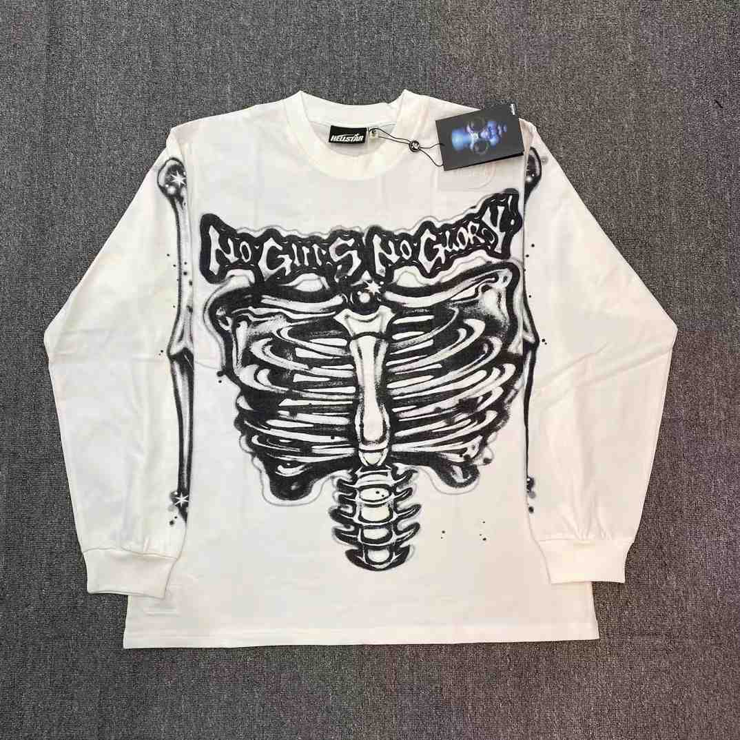 Hellstar Airbrushed Bones Longsleeve - PerfectKickZ
