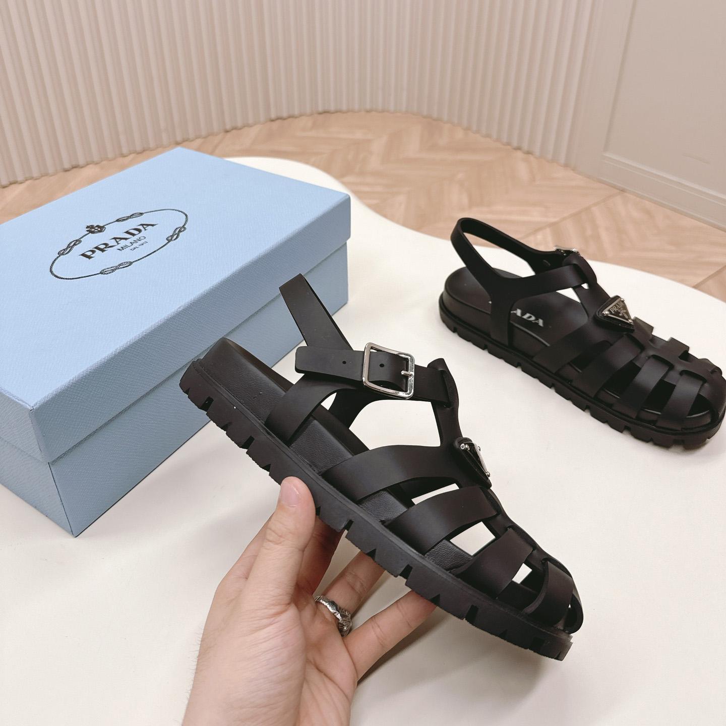 Prada Sporty Fisherman Sandals - PerfectKickZ