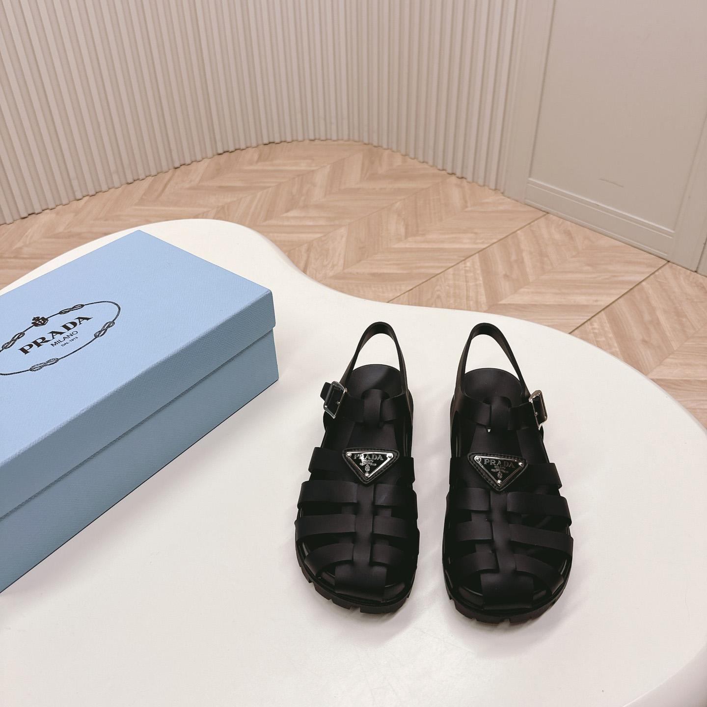 Prada Sporty Fisherman Sandals - PerfectKickZ