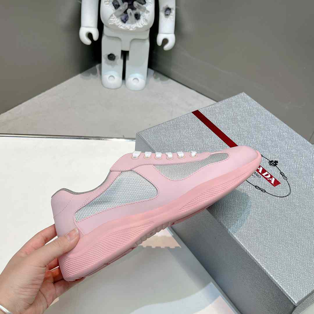 Prada America's Cup Soft Rubber And Bike Fabric Sneakers - PerfectKickZ
