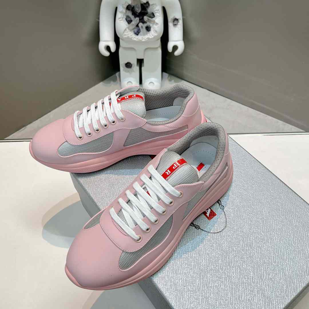 Prada America's Cup Soft Rubber And Bike Fabric Sneakers - PerfectKickZ