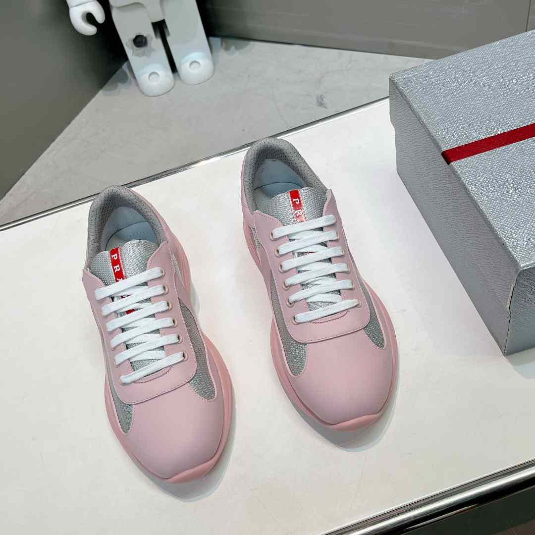 Prada America's Cup Soft Rubber And Bike Fabric Sneakers - PerfectKickZ