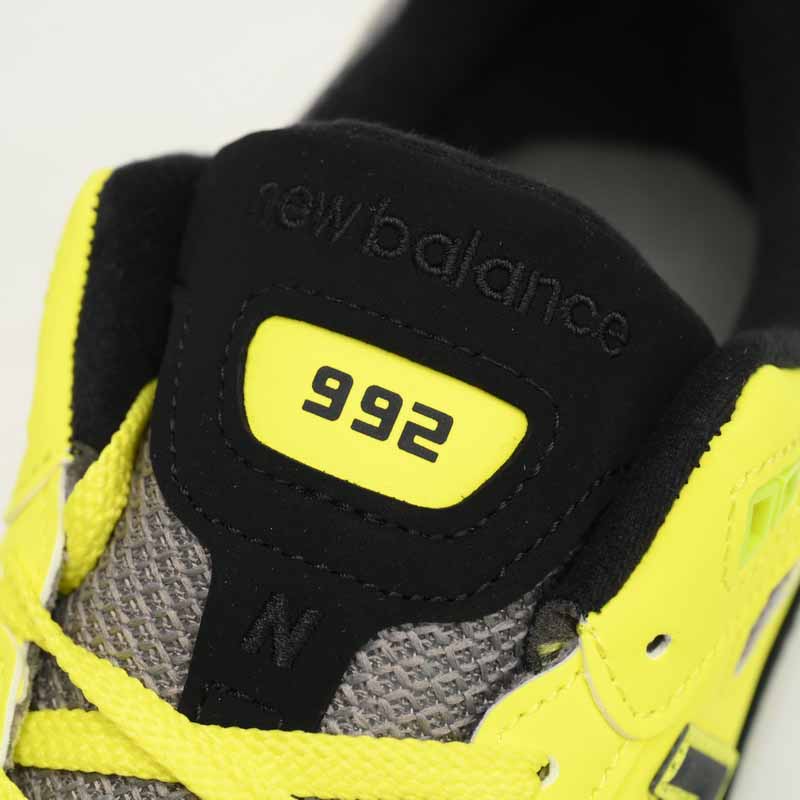 New Balance 992 Black And Yellow Sneakers      M992FG  - PerfectKickZ