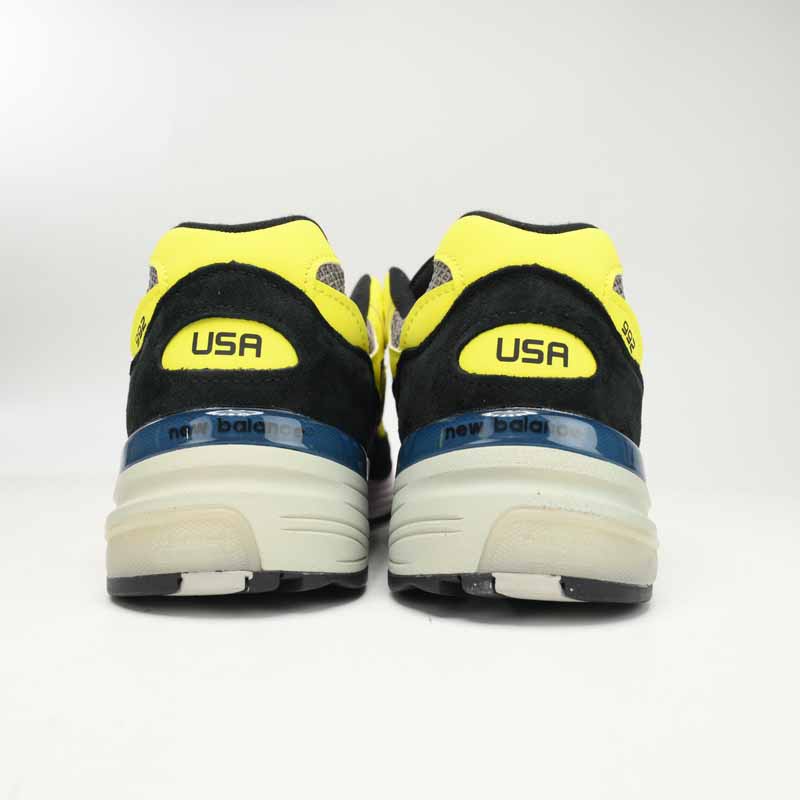New Balance 992 Black And Yellow Sneakers      M992FG  - PerfectKickZ