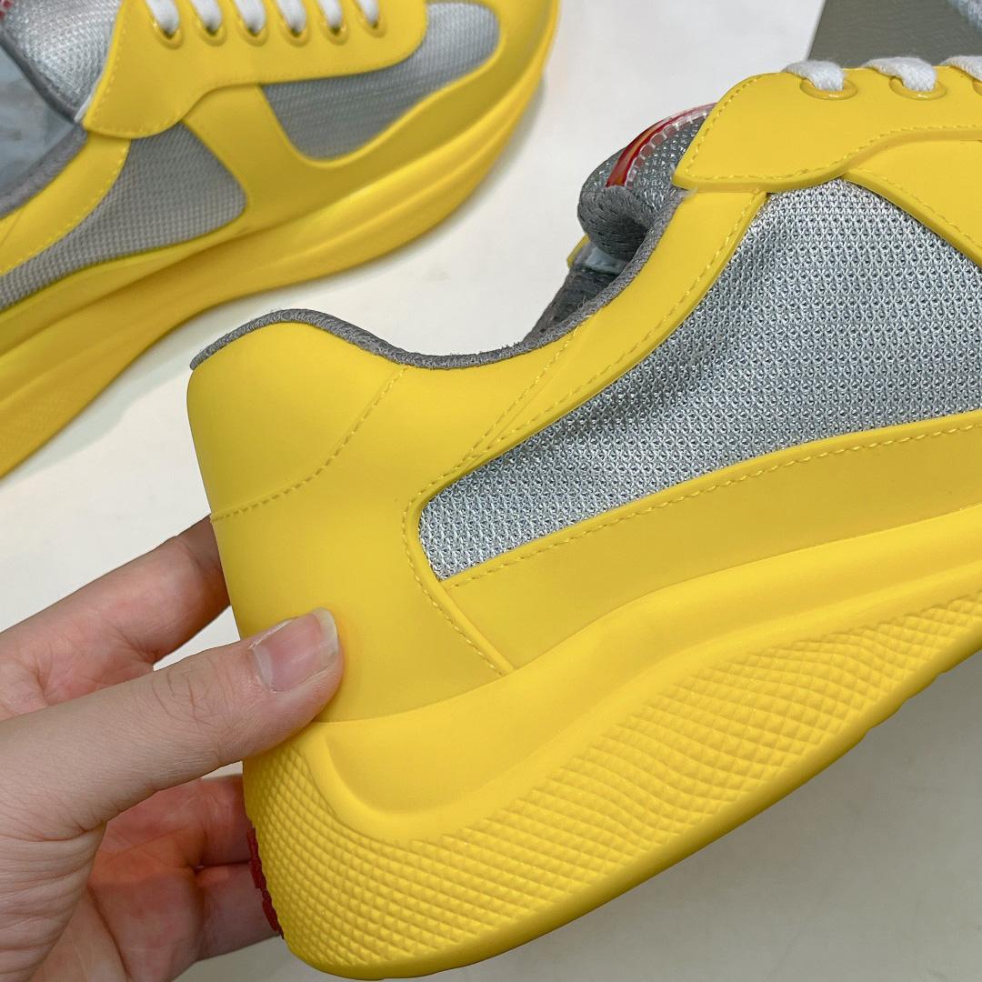 Prada America's Cup Soft Rubber And Bike Fabric Sneakers - PerfectKickZ