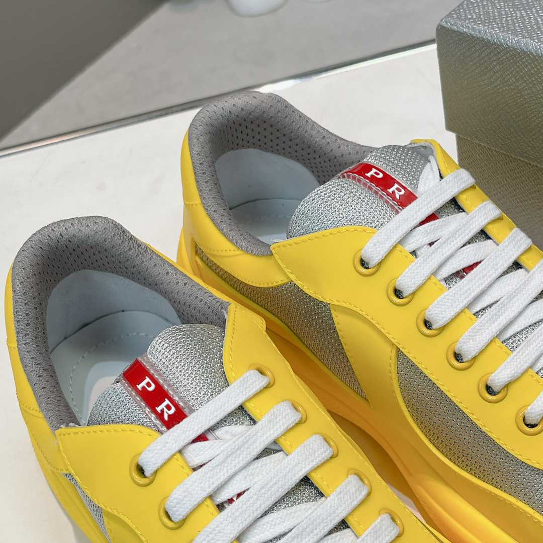 Prada America's Cup Soft Rubber And Bike Fabric Sneakers - PerfectKickZ